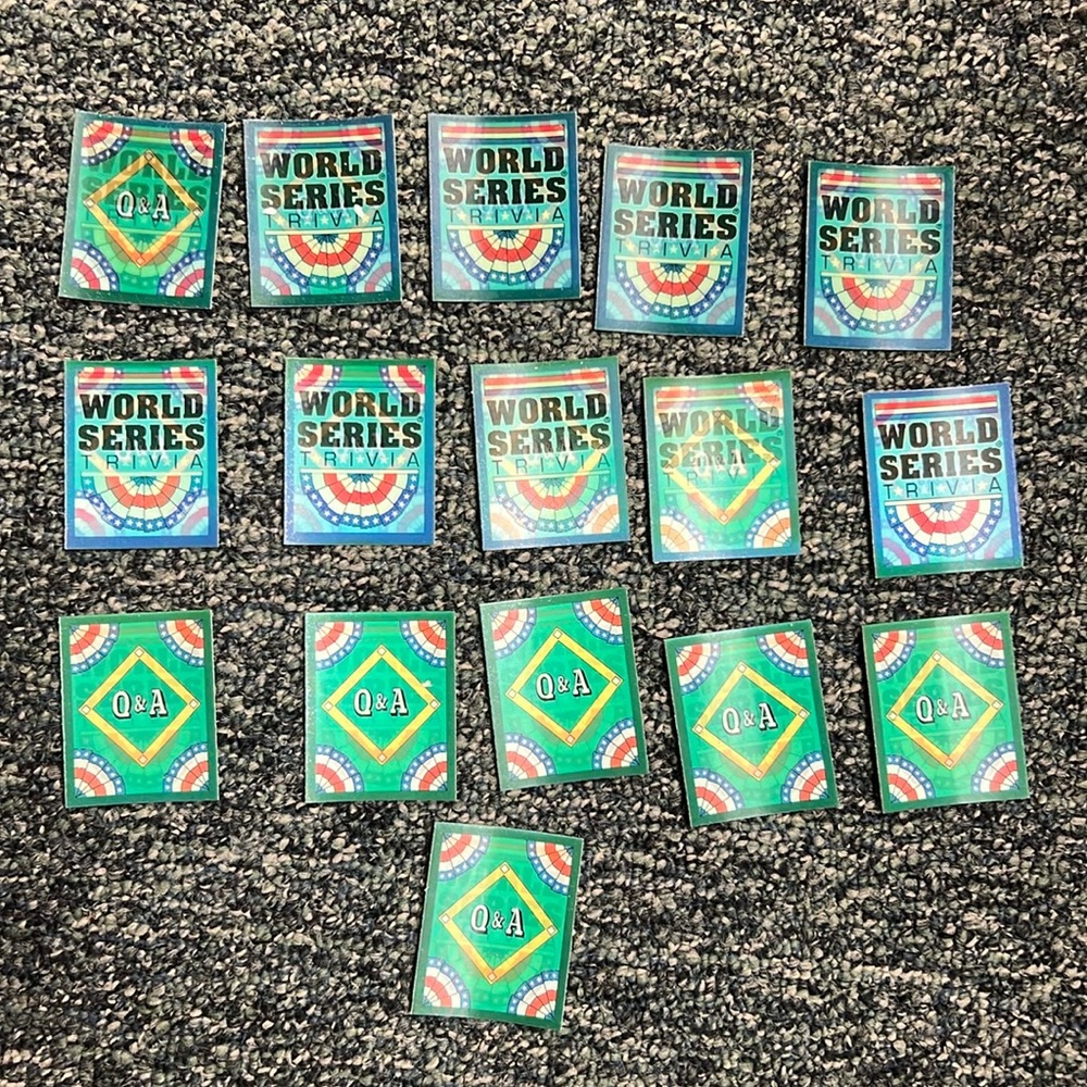 1991 Score Collector Set 16 magic motion trivia cards excellent condition